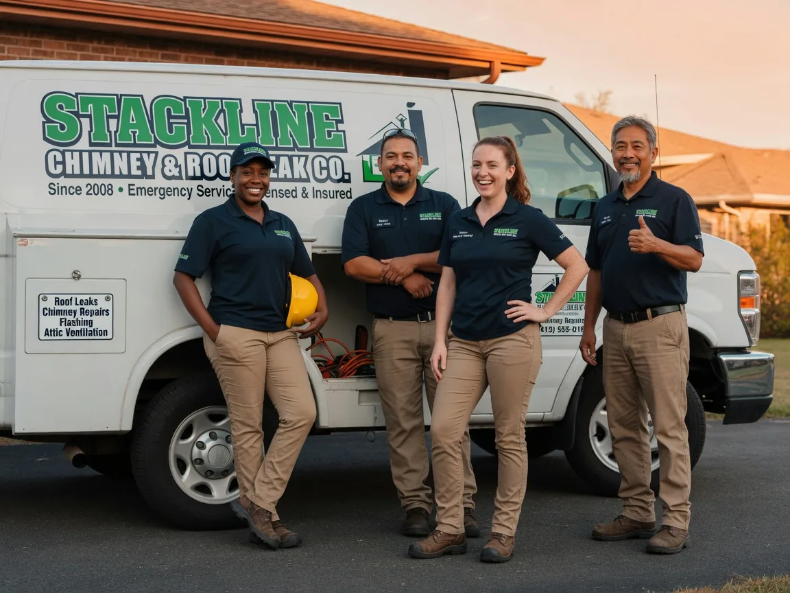 Chimney flashing repair company in Midway, TN